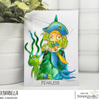 Stamping Bella Oddball Pirate Mermaid Cling Stamps eb1482 fearless debrabella