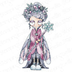 Stamping Bella Oddball Winter Fairy Cling Stamp eb1427
