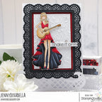 Stamping Bella Shake it Off Sentiment Cling Stamps eb1403 shake it off