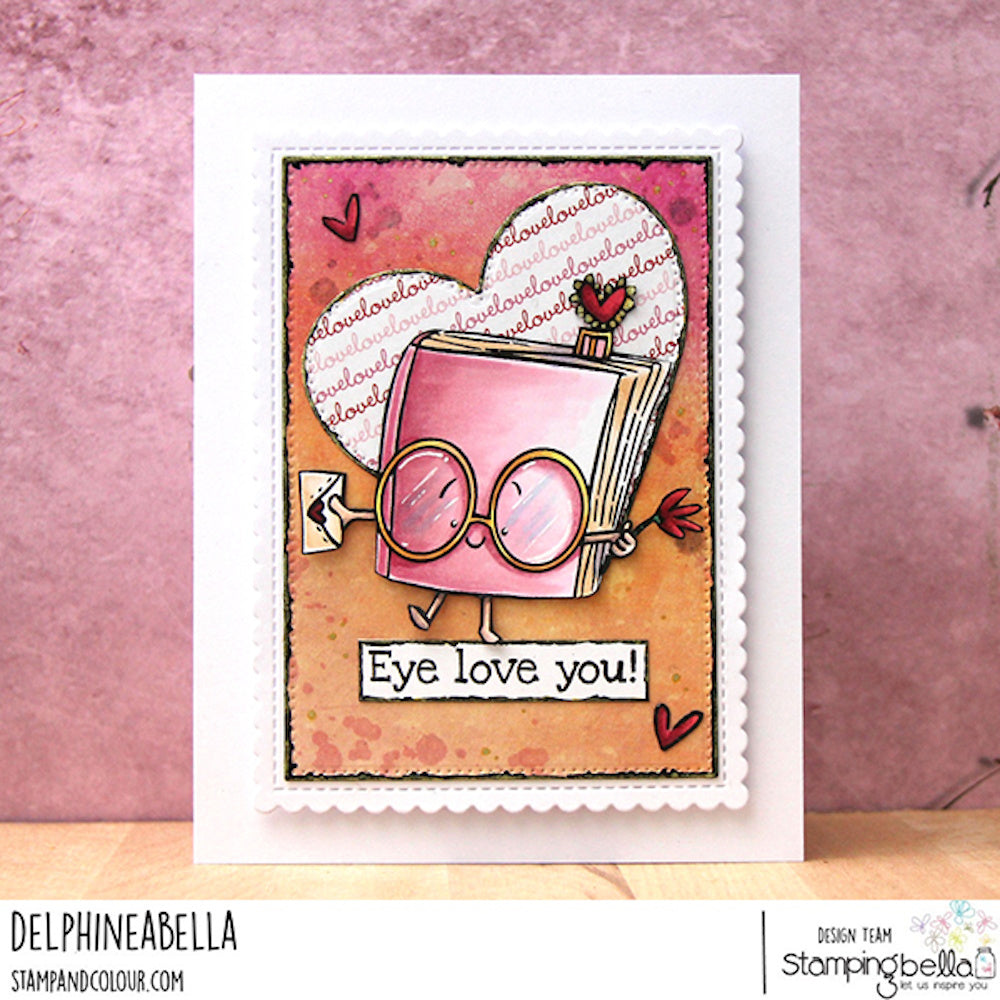 Stamping Bella Spec-tacular Sentiment Set Cling Stamps eb1324