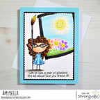 Stamping Bella Spec-tacular Sentiment Set Cling Stamps eb1324