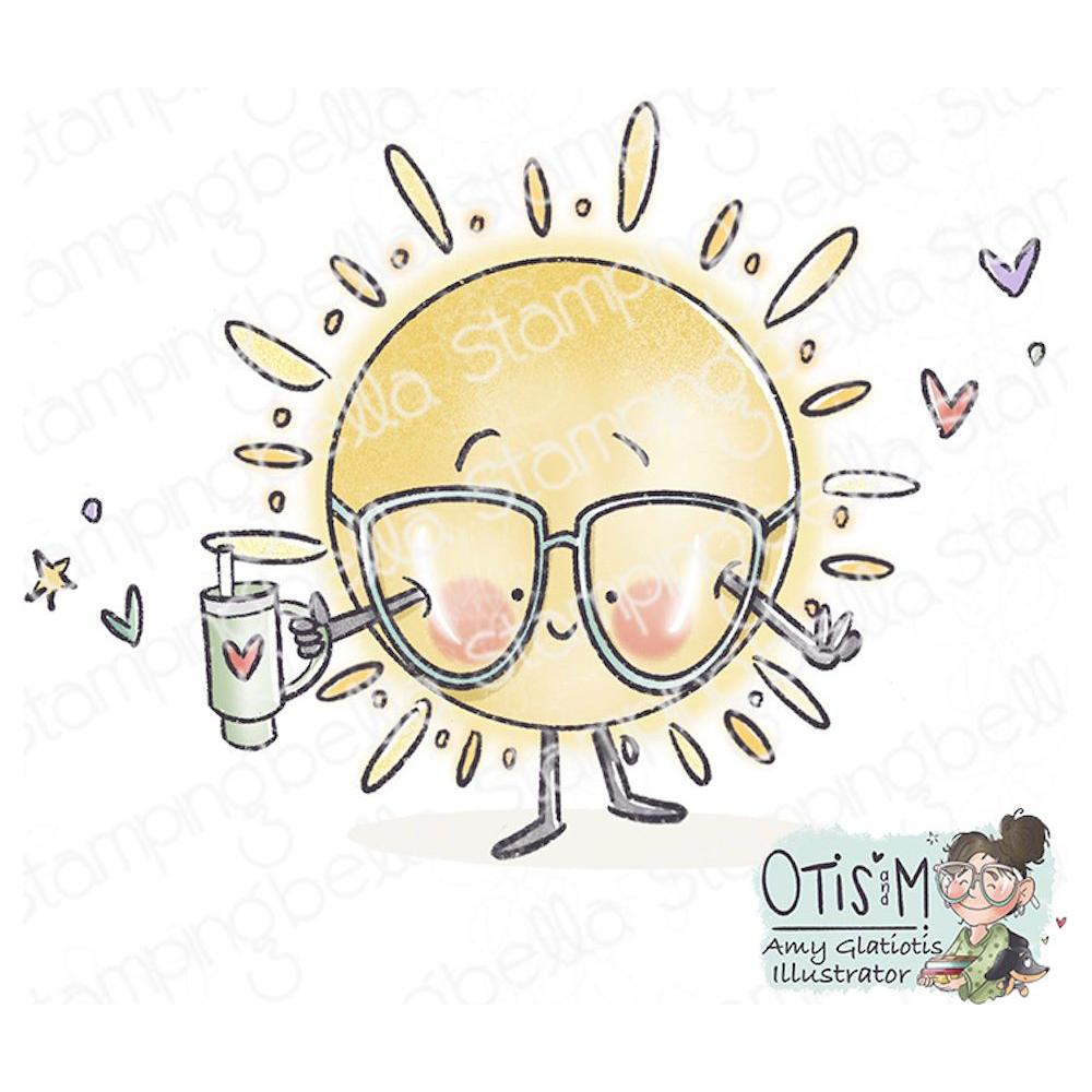 Stamping Bella Spec-tacular Stanley Sunshine Cling Stamp ag1318