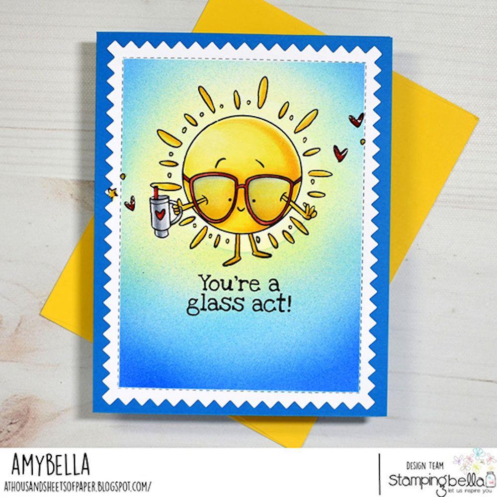 Stamping Bella Spec-tacular Stanley Sunshine Cling Stamp ag1318