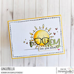 Stamping Bella Spec-tacular Stanley Sunshine Cling Stamp ag1318