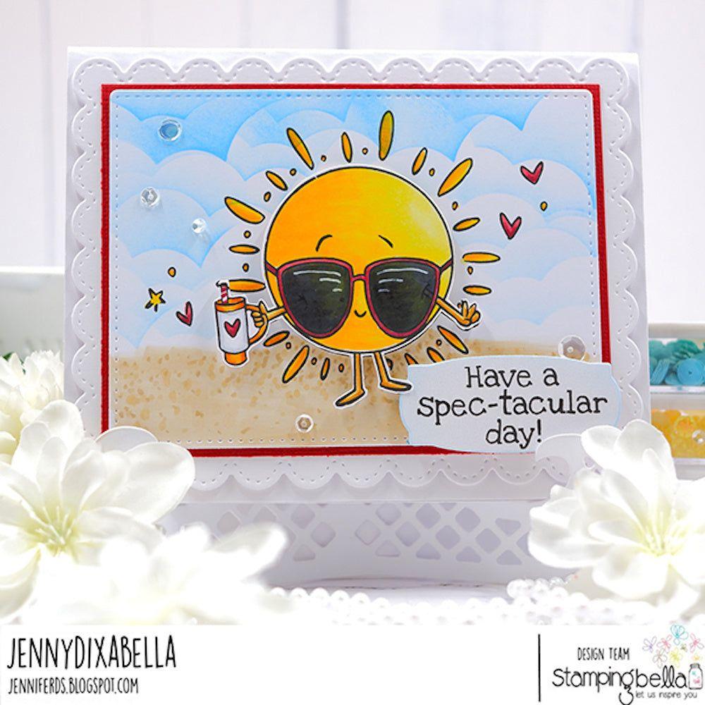 Stamping Bella Spec-tacular Stanley Sunshine Cling Stamp ag1318