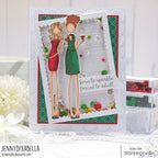 Stamping Bella Star Power Sentiment Set Cling Stamps eb1461 shaker