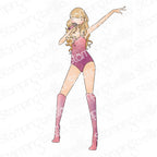 Stamping Bella Uptown Girl Loves To Sing Cling Stamp eb1396
