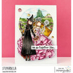 Stamping Bella Uptown Girls Elle and Glyn Are Friend Cling Stamp eb1463 we go together