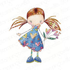 Stamping Bella Whimsabella Trixie Bloomheart Cling Stamp eb1457
