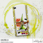 Stamping Bella Whimsabella Witch Elspeth Spindlewick Cling Stamp eb1438 film strip