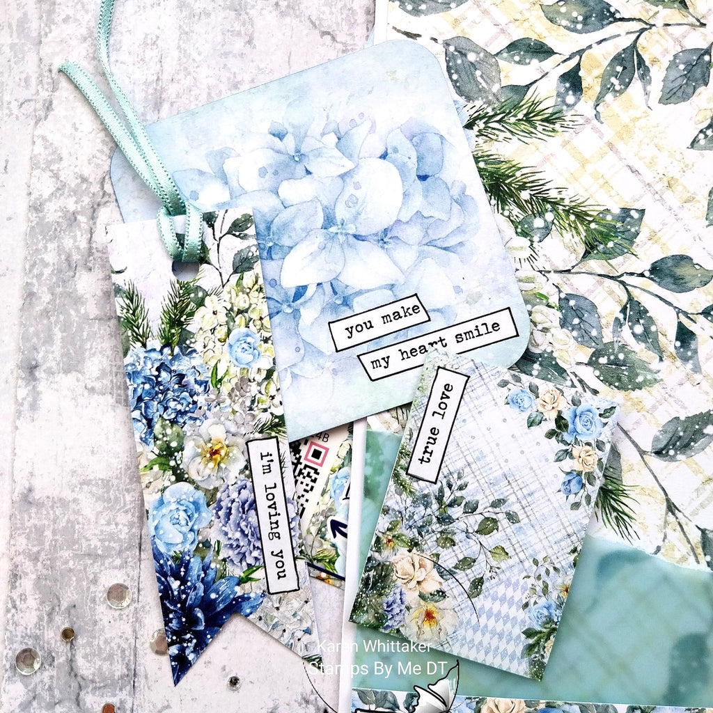 Stamps By Me Cerulean Charm Embellishment Pack 070224A smile