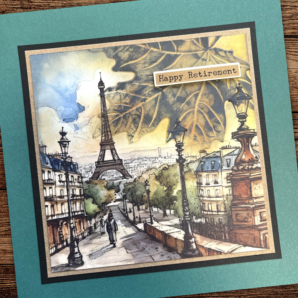 Stamps By Me Classic Journey Painted Mounts 5x5 Paper Pack 091223c retirement
