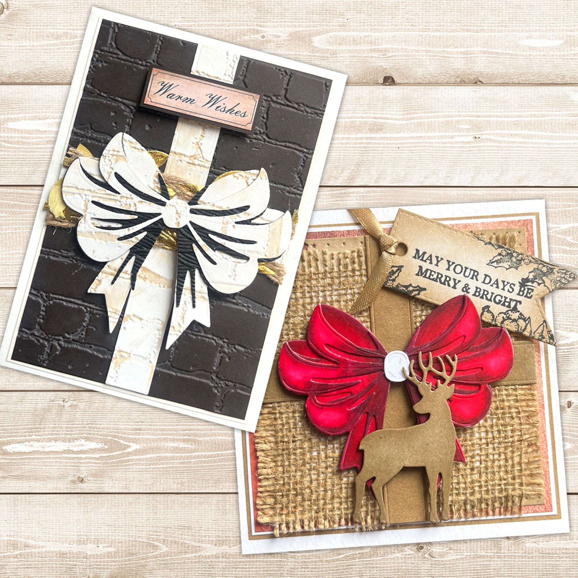 Stamps By Me Enchanting Tags Die and Sentiment Stamp Set 200324e stag