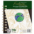 Stamps By Me Festive Backgrounds Hot Foiled Coloring Book 110424a