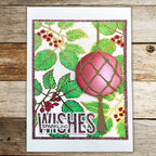 Stamps By Me Festive Backgrounds Hot Foiled Coloring Book 110424a wishes