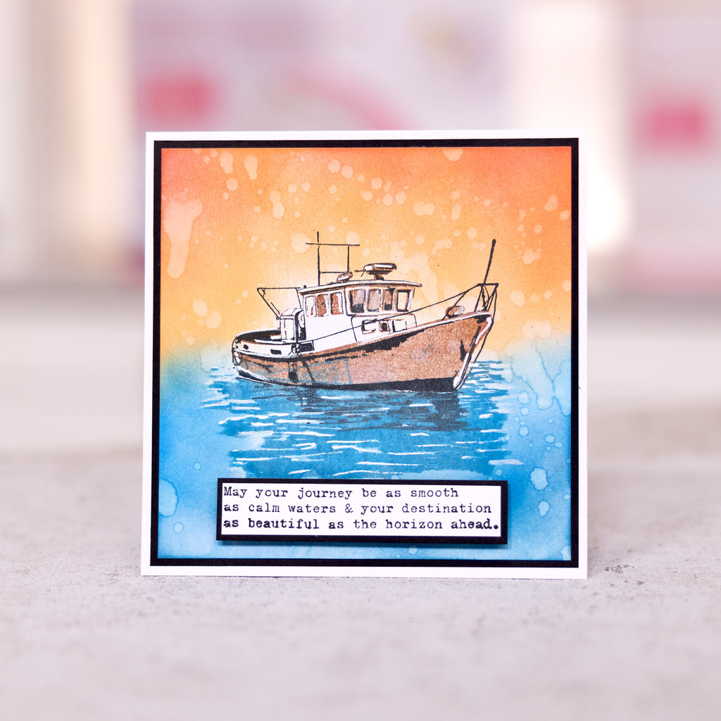 Stamps By Me New Horizons Lamination Clear Stamp Set 270125d water