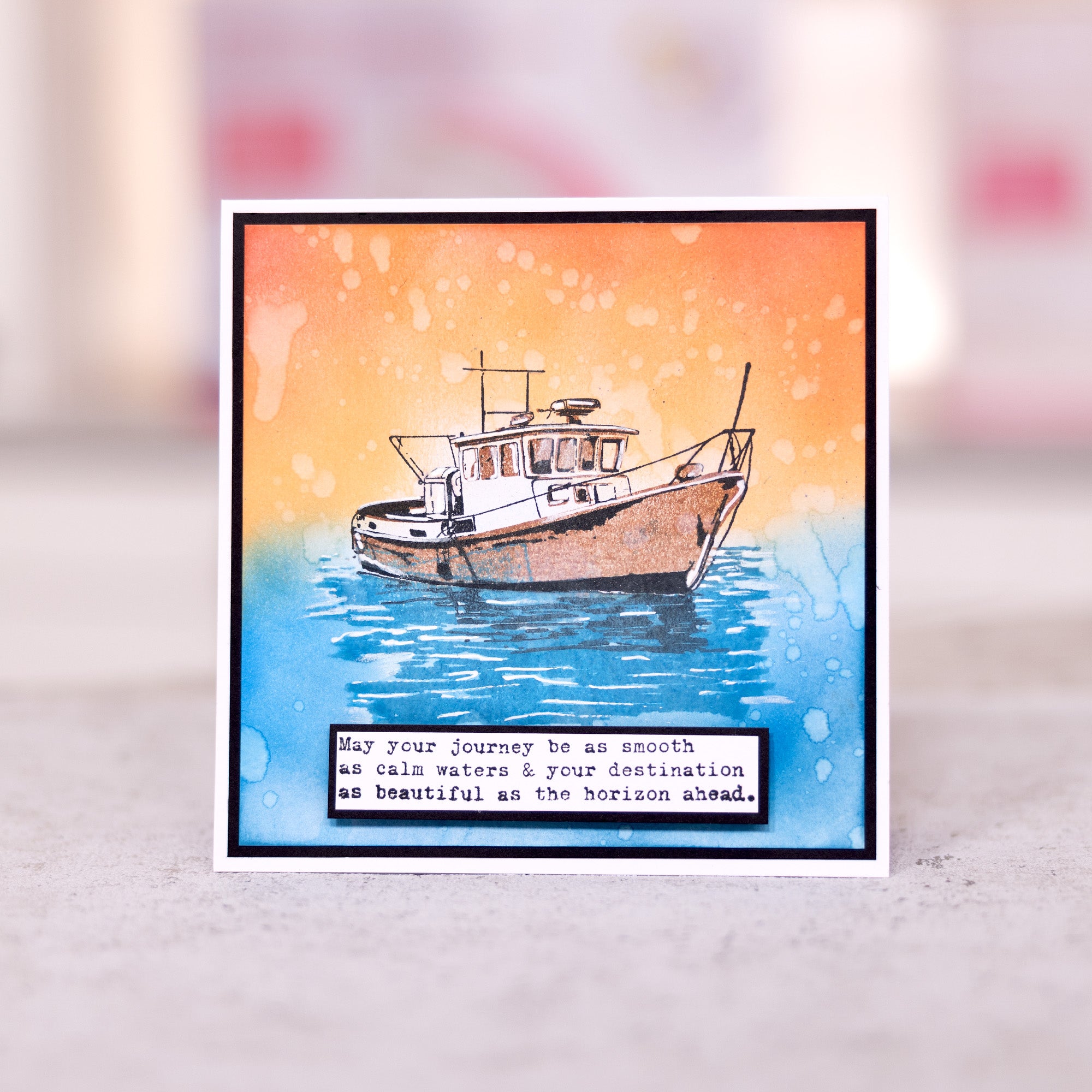 Stamps By Me New Horizons Lamination Clear Stamp Set 270125d water