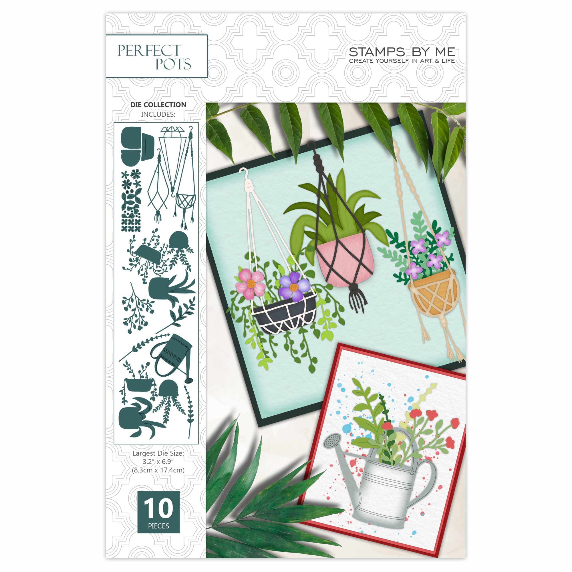 sizzix hanging planter die Stamps By Me Perfect Pots Die Set 070425C* | Stamps By Me