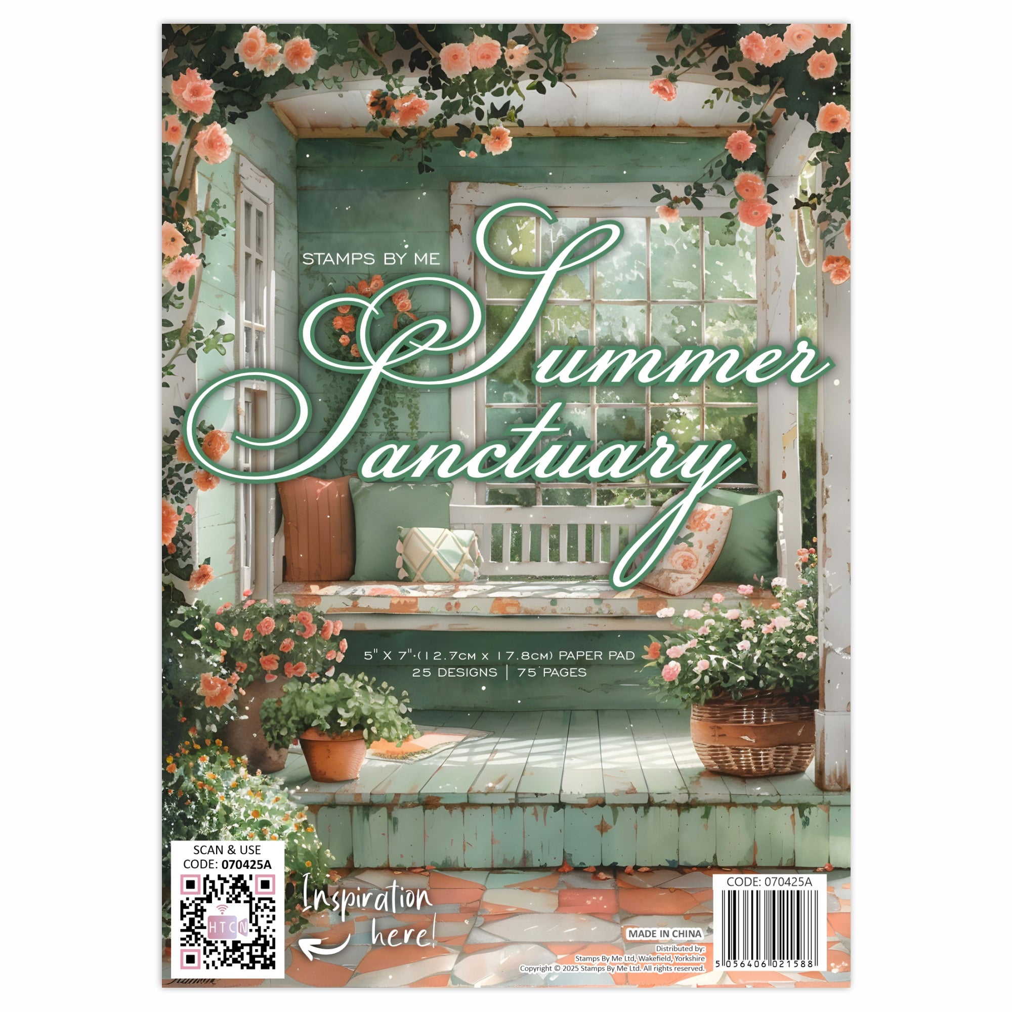 Stamps By Me Summer Sanctuary 5x7 Paper Pack 070425a