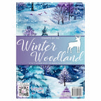 Stamps By Me Winter Woodland 5x7 Paper Pack 070324a
