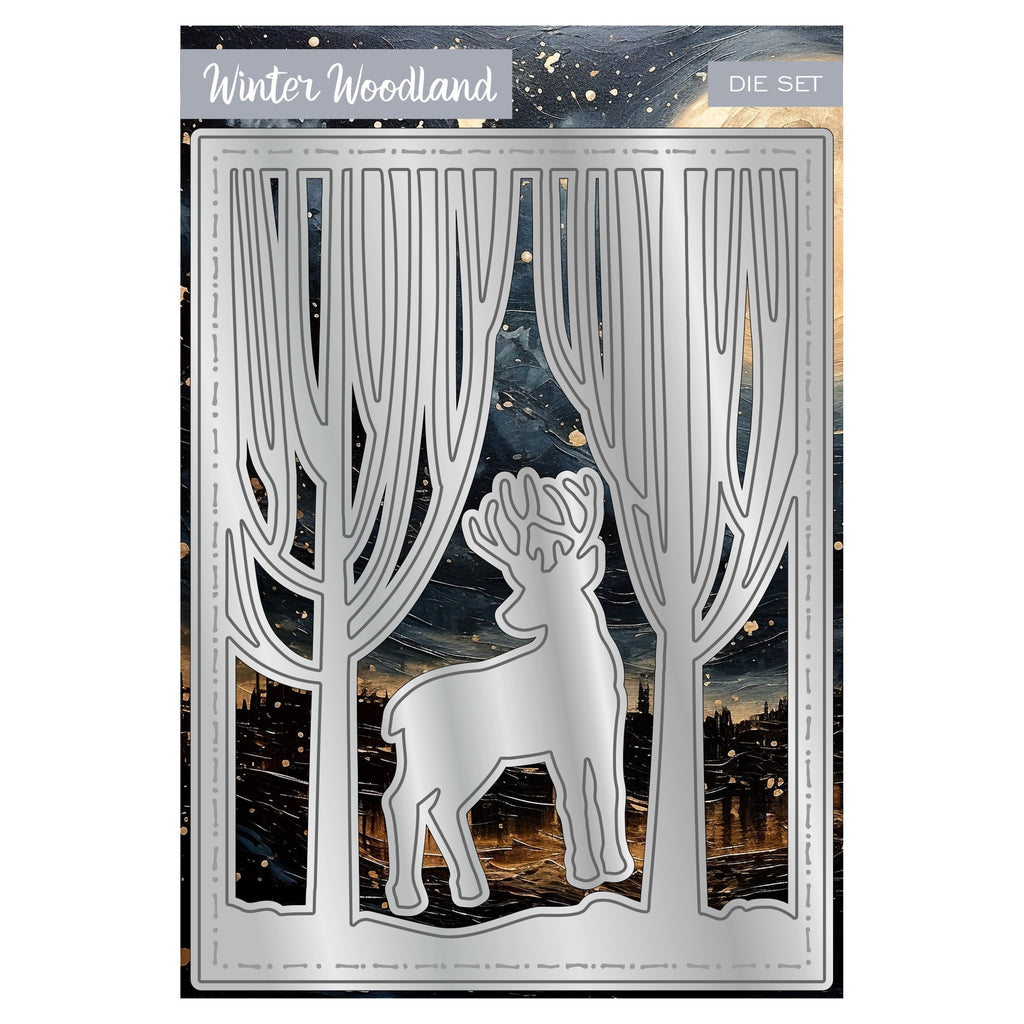Stamps By Me Winter Woodland Layering Die Set 2 190324b