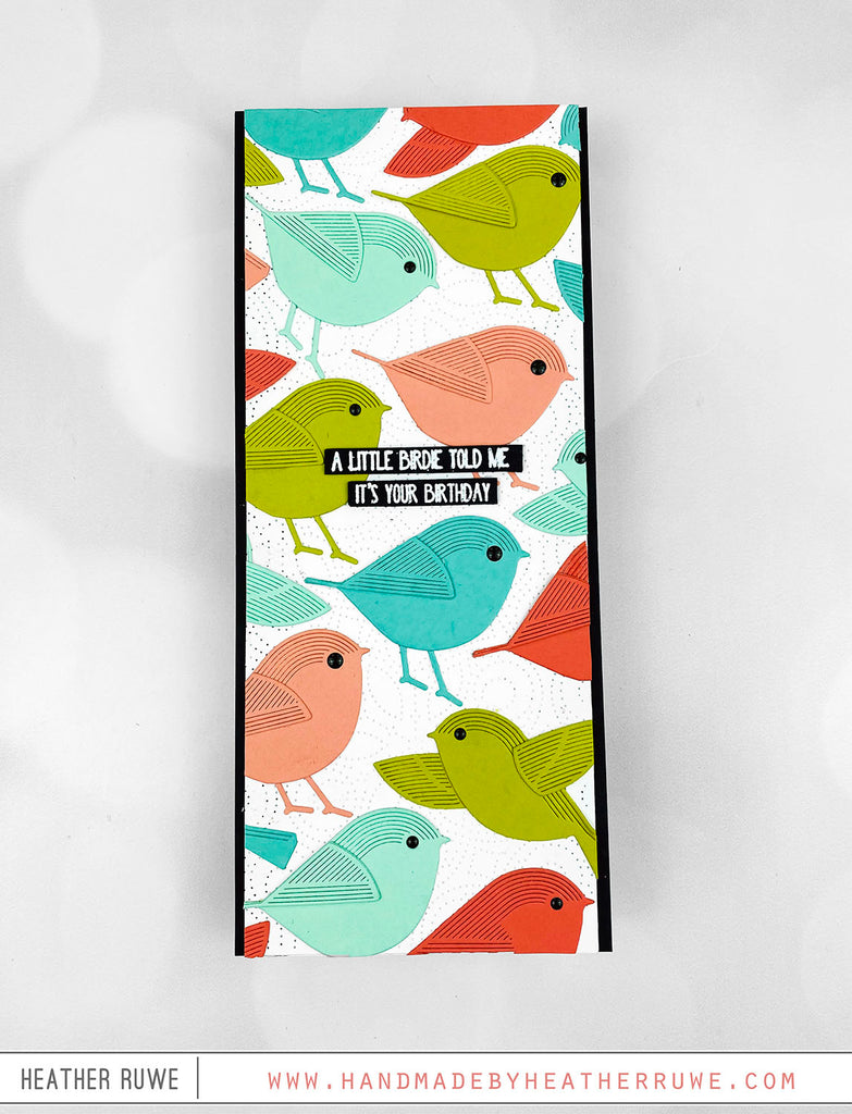 Simon Says Stamp Standing Whirl Bird Wafer Dies s878 Diecember Birthday Card | color-code:ALT02