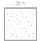 Pretty Pink Posh STARRY BACKGROUND Stencil