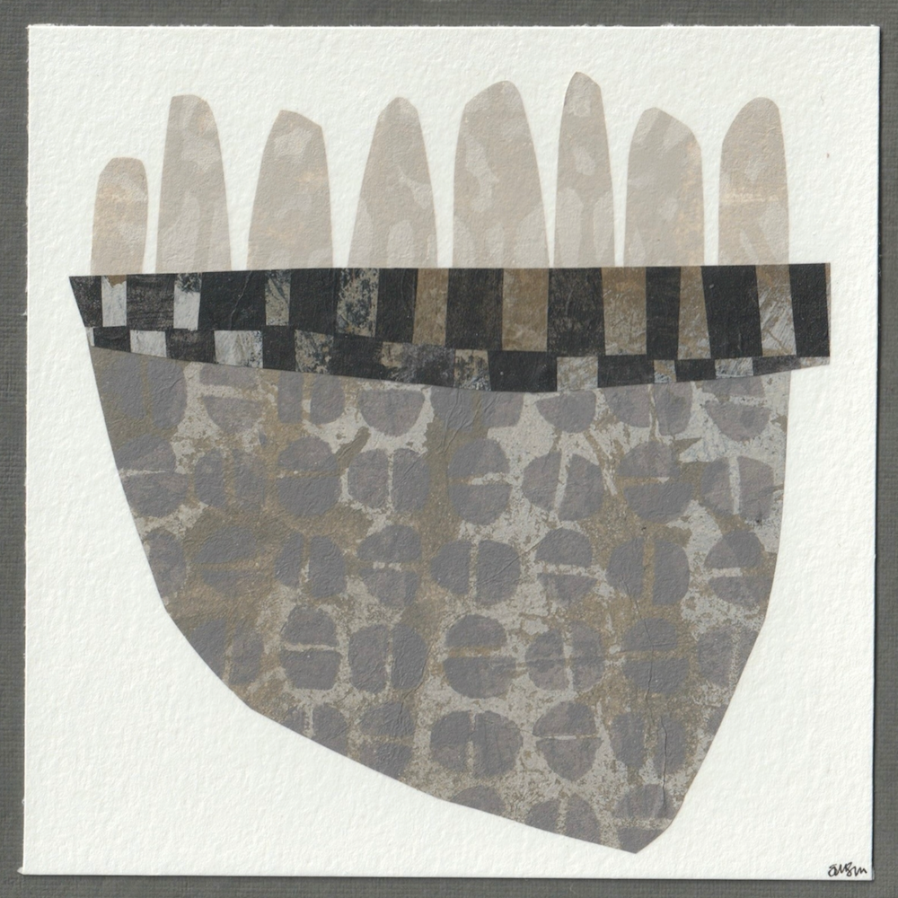 StencilGirl 70's Textile Design Stencil sa1045 brown