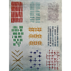 StencilGirl ATC Apter 3 Stencil ll1084 colors