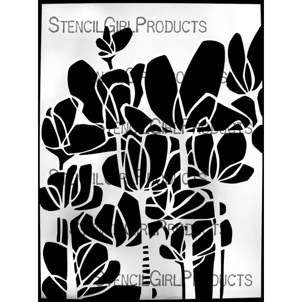 StencilGirl A Day in the Park Stencil ll1049
