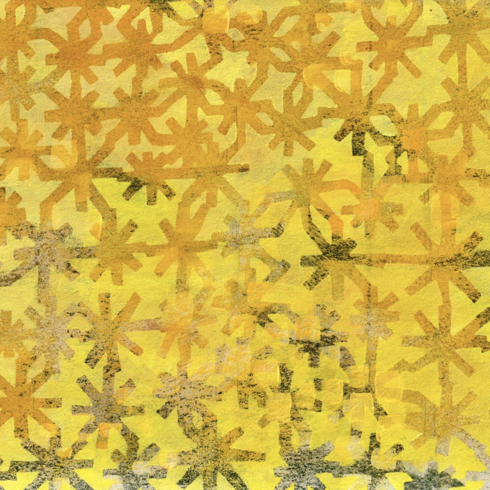 StencilGirl Asterisks Stencil ll1074 pattern