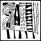 StencilGirl Canes Stencil sa1058