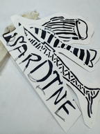 StencilGirl Canned Stencil sa1059 sardine