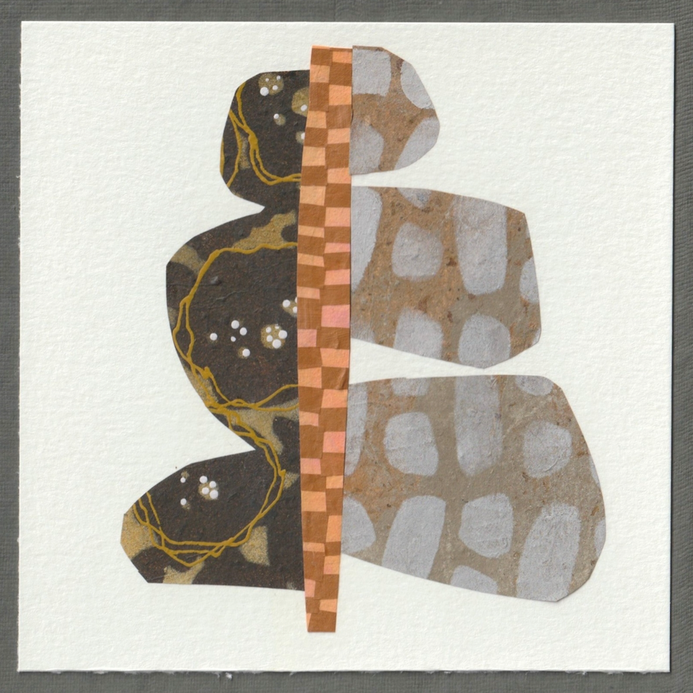 StencilGirl Compact Collage Patterns Stencil ll1097 shape