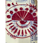 StencilGirl Cosmic Flare Stencil ll1064 red