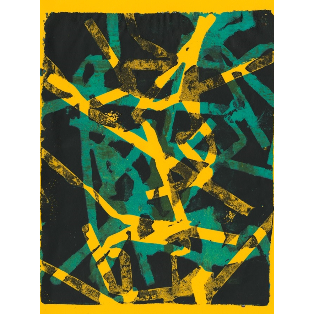 StencilGirl Crease Stencil ll1089 yellow