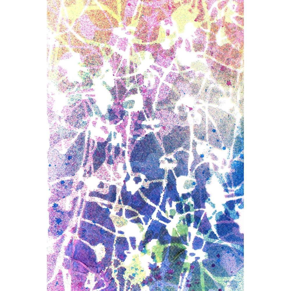 StencilGirl Daniels Vine Stencil ll1094 colorful