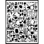StencilGirl Doodle Stencil ll1083