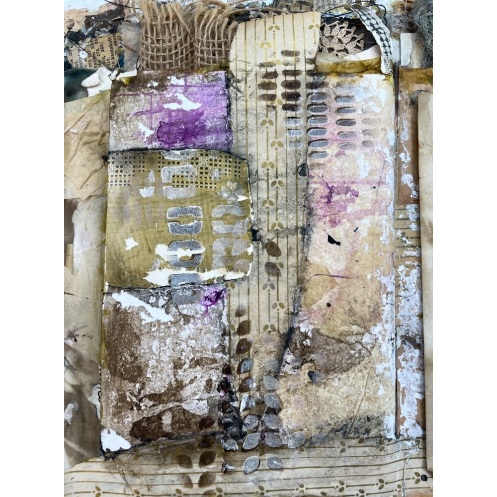 StencilGirl Fragments in Motion Stencil ll1070 abstract