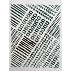 StencilGirl Fragments in Motion Stencil ll1070 product