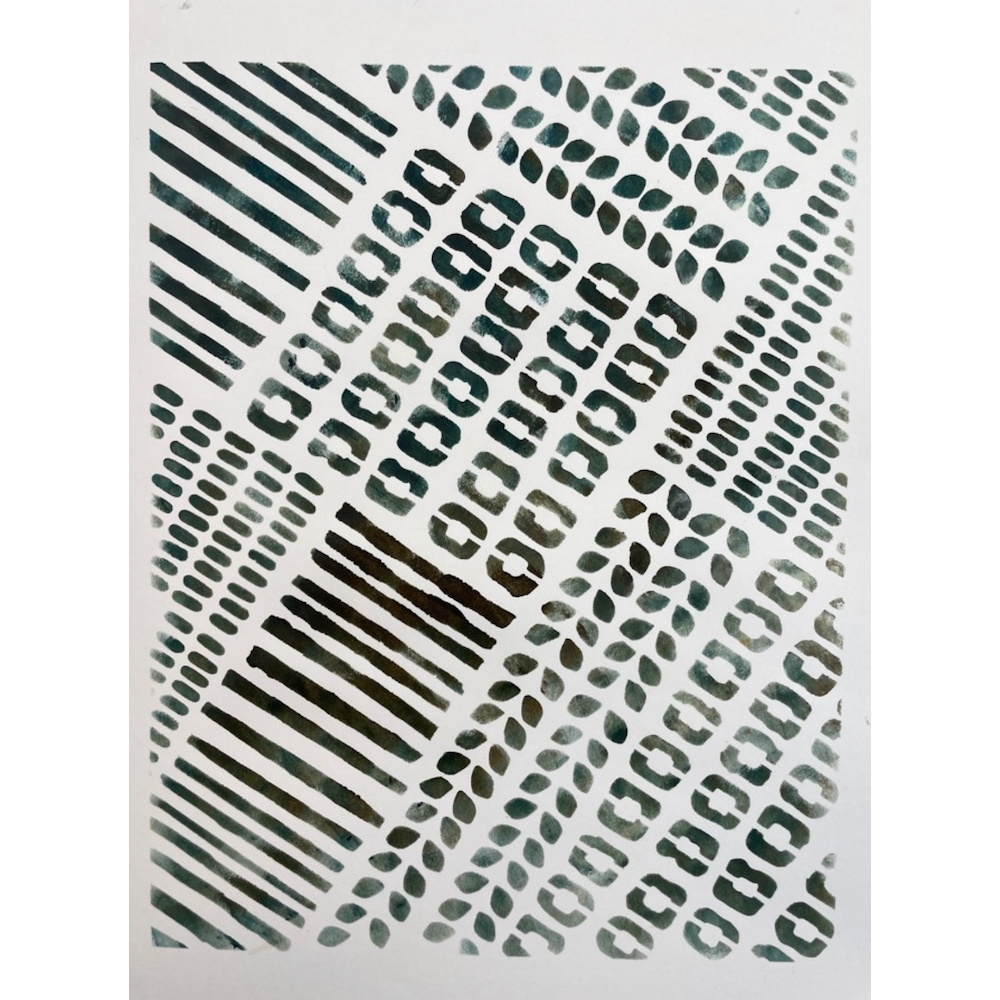 StencilGirl Fragments in Motion Stencil ll1070 product