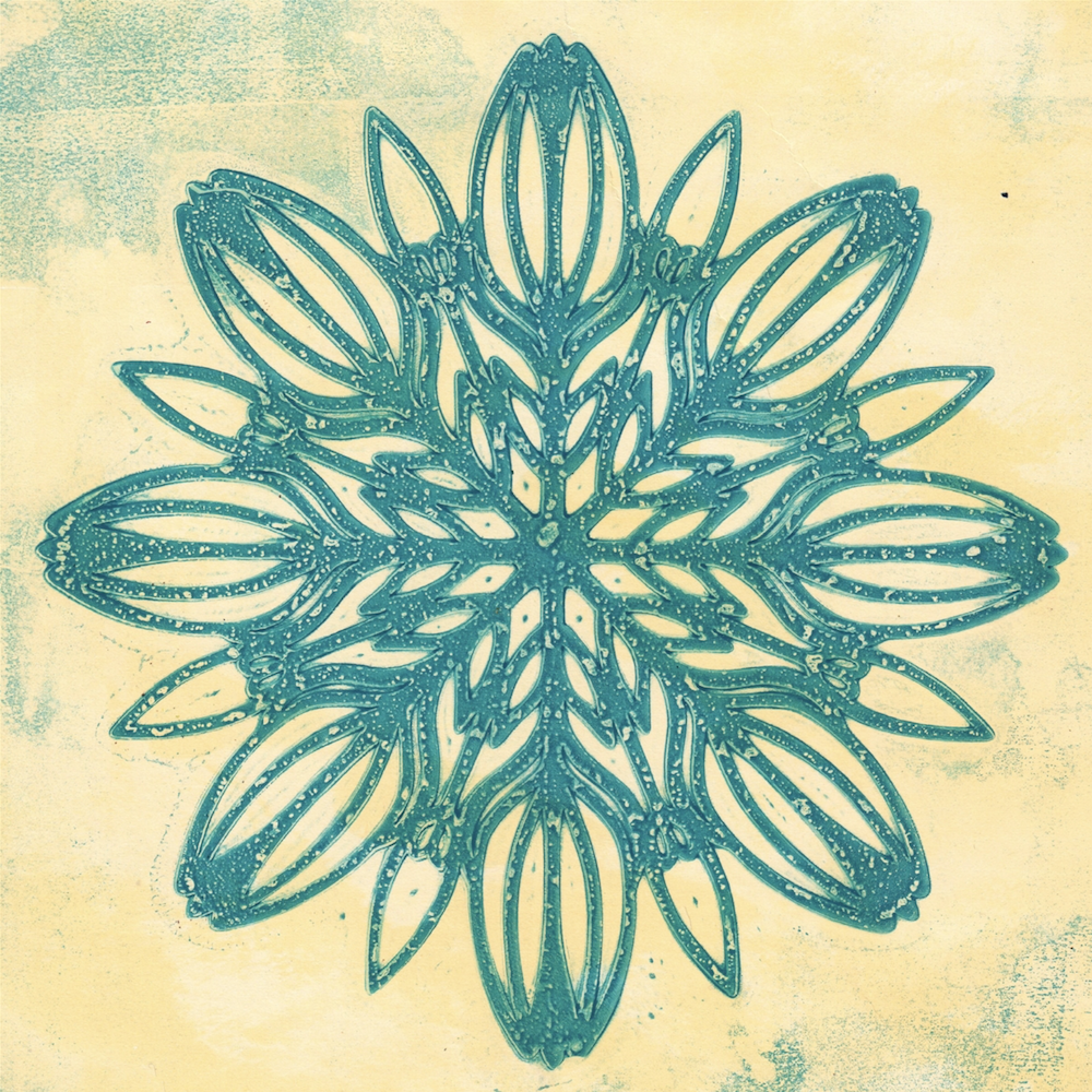StencilGirl From Holland with Love Stencil sa1012 blue