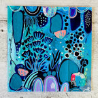 StencilGirl Garden Joy Small Stencil sa1004 coloful