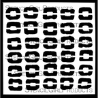 StencilGirl Imperfect Grid Stencil sa1029