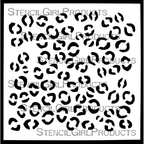 StencilGirl Kinetic Pulse Stencil sa1030