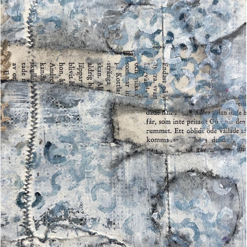 StencilGirl Kinetic Pulse Stencil sa1030 blue