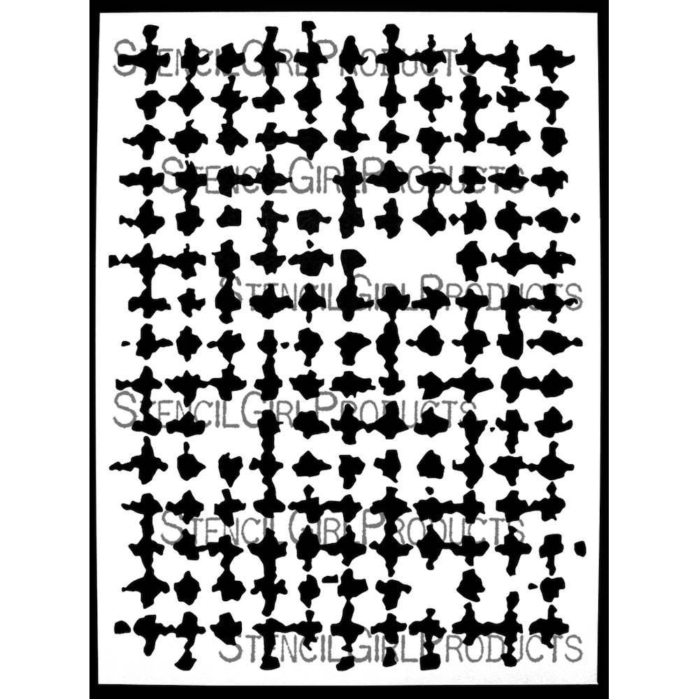 StencilGirl Mesh Mash Stencil ll1041