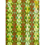 StencilGirl Mid Century Pattern Stencil ll1053 yellow