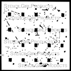 StencilGirl Off the Grid Stencil sa1032