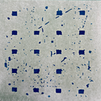 StencilGirl Off the Grid Stencil sa1032 blue